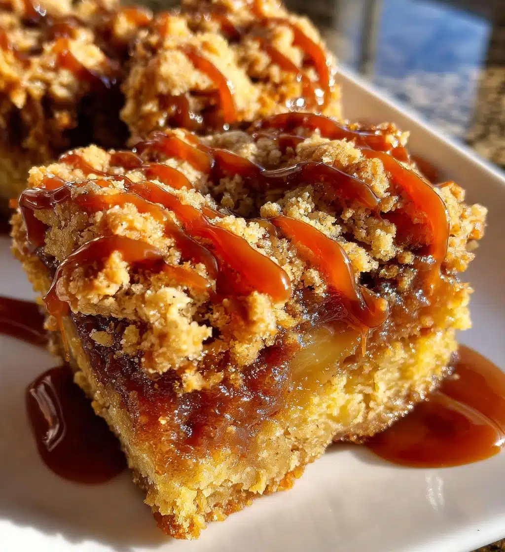 Caramel Apple Pie Bars for Christmas - detail 1