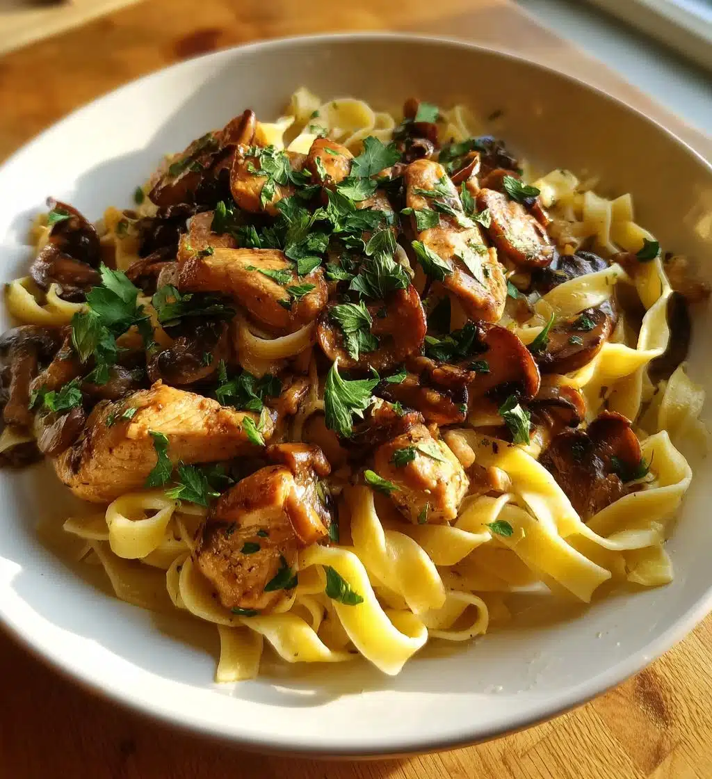 Chicken Marsala Pasta - detail 1