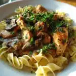 Chicken Marsala Pasta