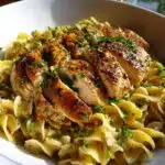 Chicken with Buttered Noodles
