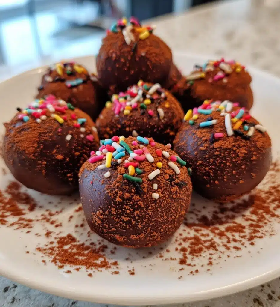 Chocolate Truffles – Christmas Edition