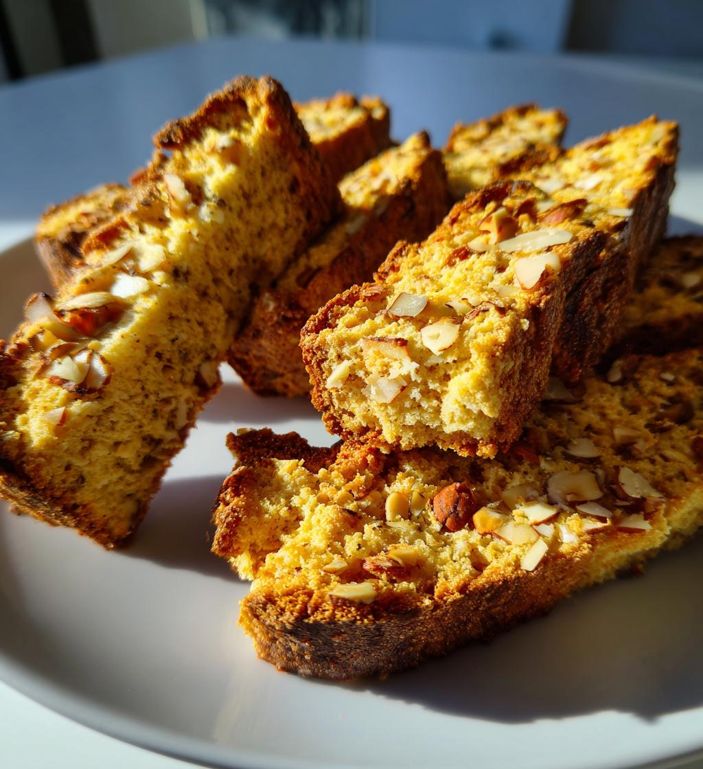 Christmas Almond Biscotti