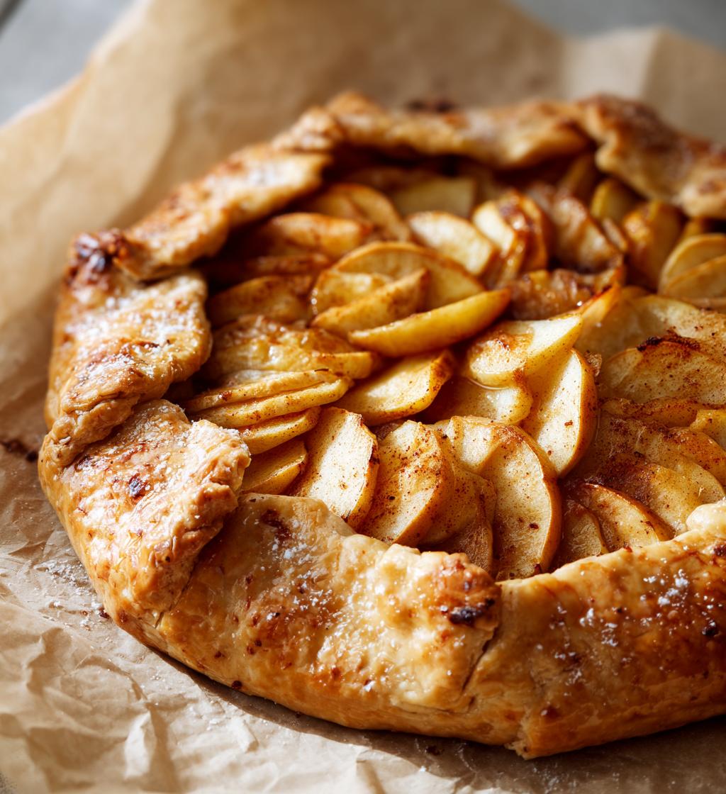 Christmas Apple Galette - detail 1