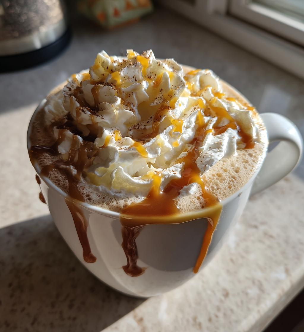 Christmas Caramel Latte - detail 1