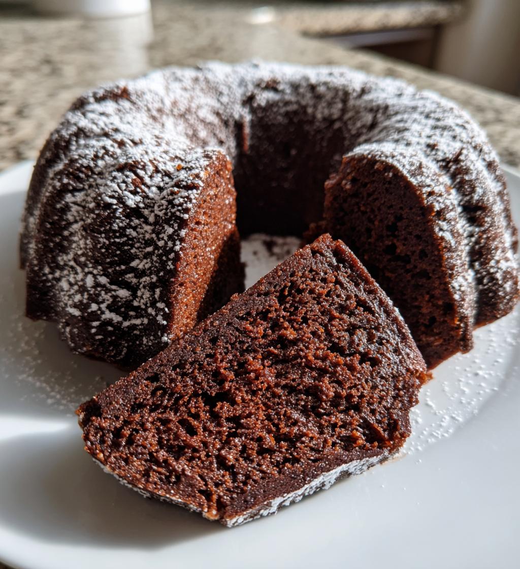 Christmas Chocolate Bundt Cake