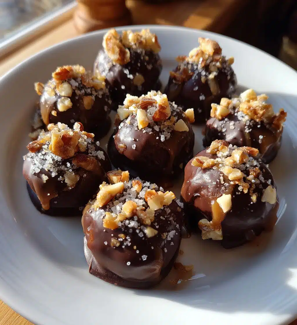 Christmas Chocolate Caramel Bites - detail 1