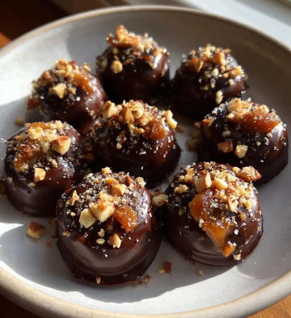 Christmas Chocolate Caramel Bites