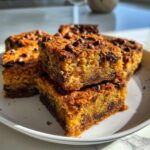 Christmas Chocolate Chip Blondies