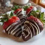 Christmas Chocolate Covered Strawberries