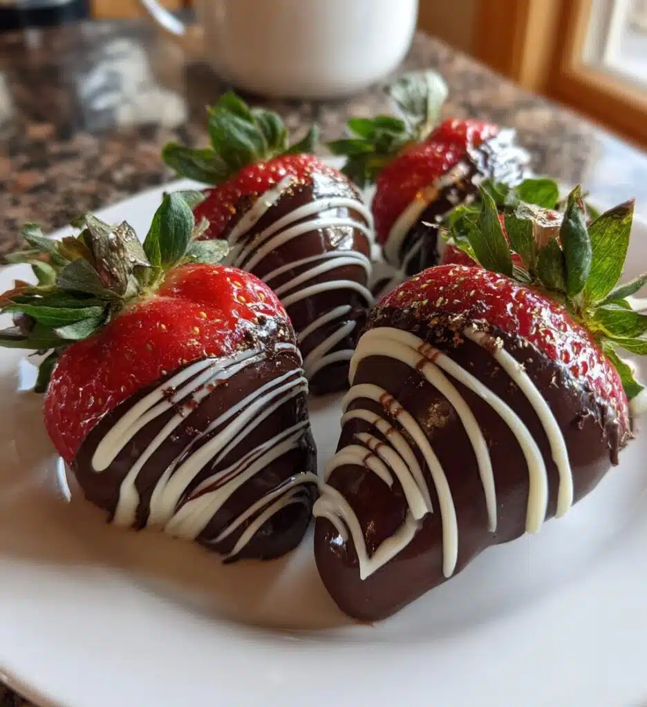 Christmas Chocolate Covered Strawberries