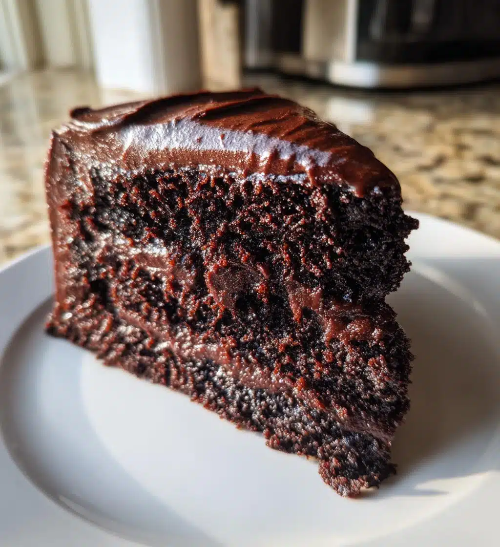 Christmas Chocolate Layer Cake - detail 1