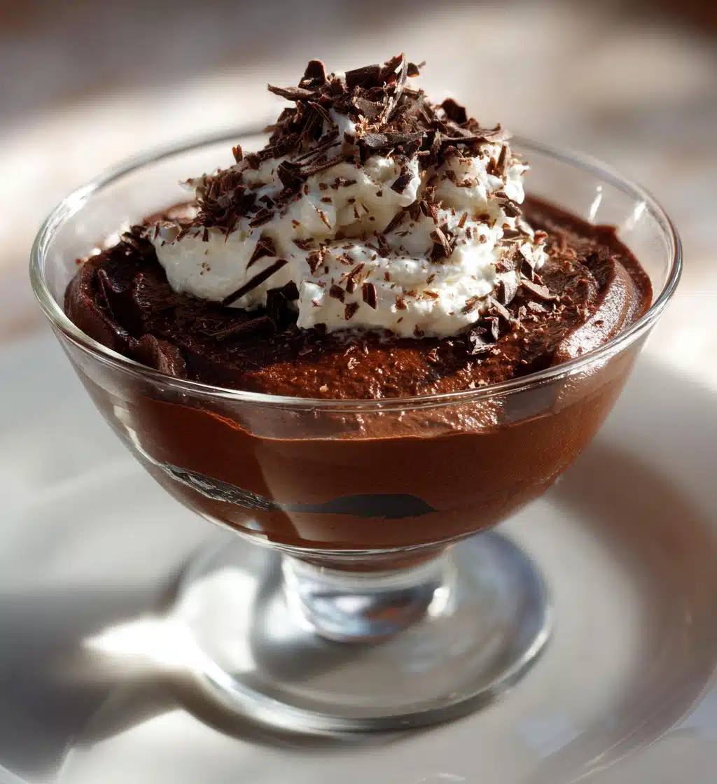 Christmas Chocolate Mousse - detail 1