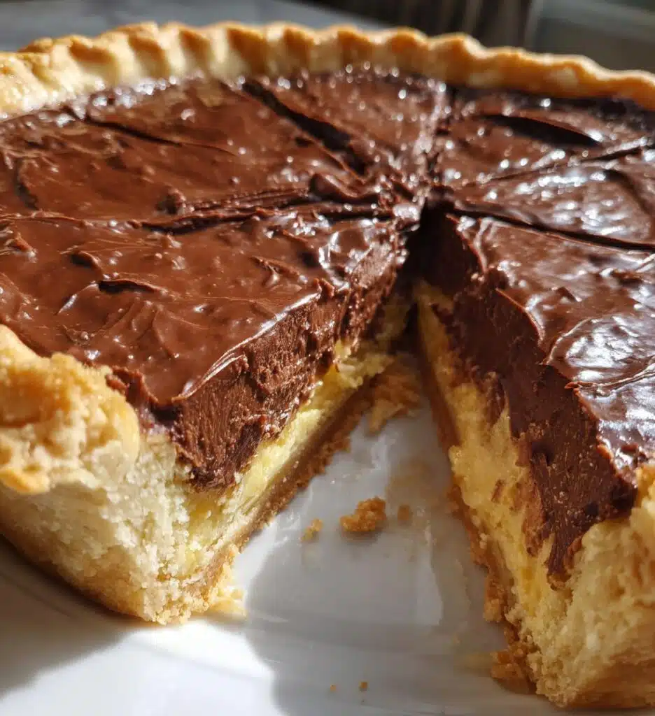 Christmas Chocolate Pie