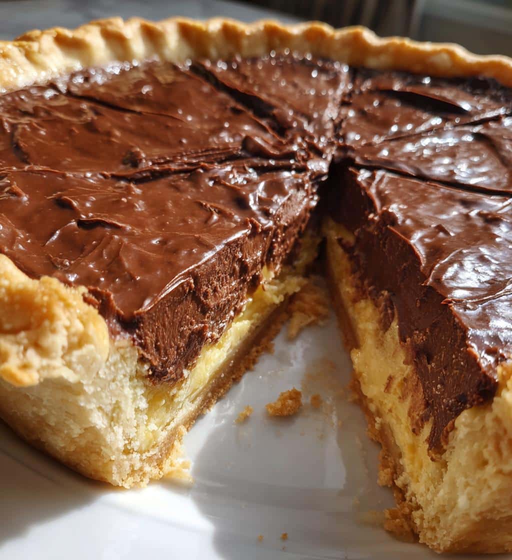 Christmas Chocolate Pie