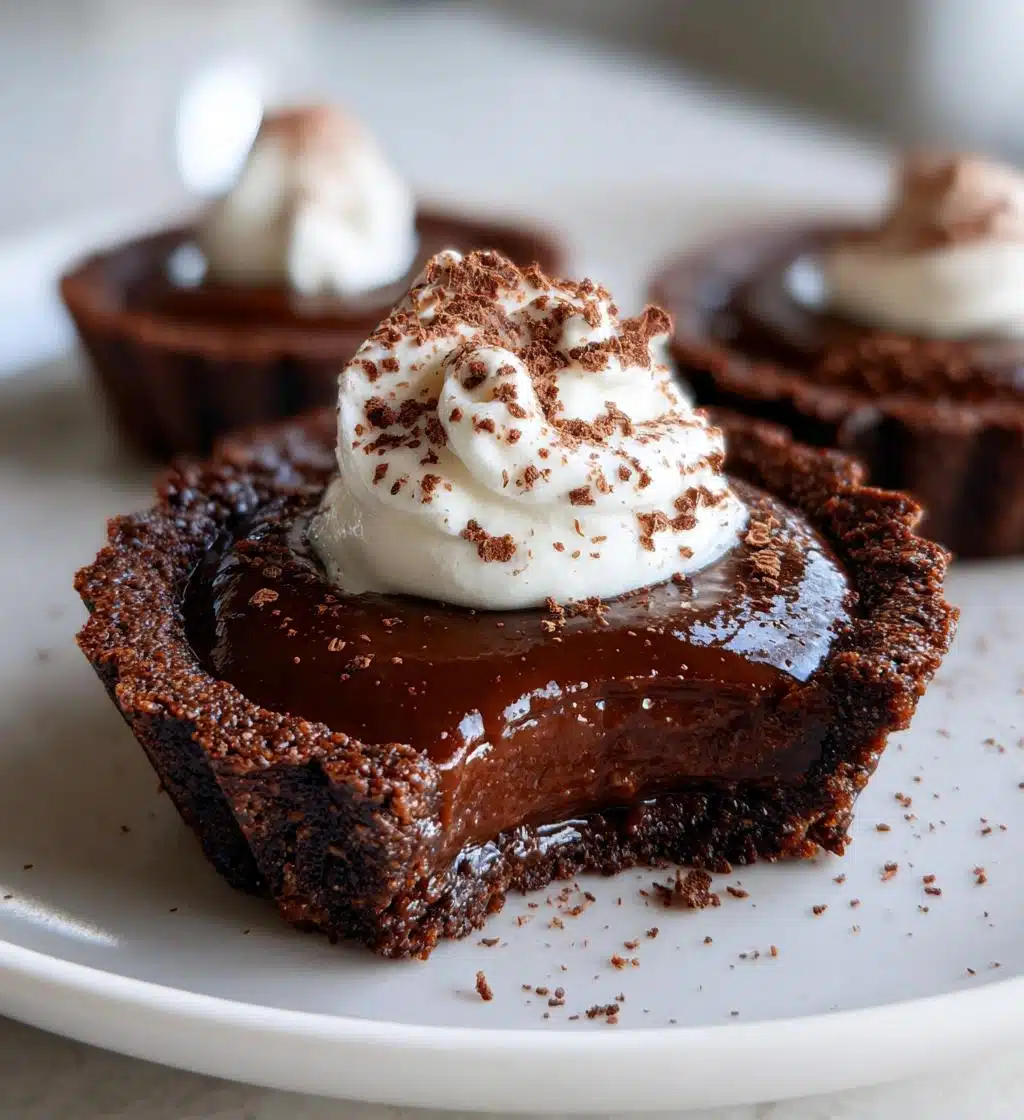 Christmas Chocolate Tartlets - detail 1