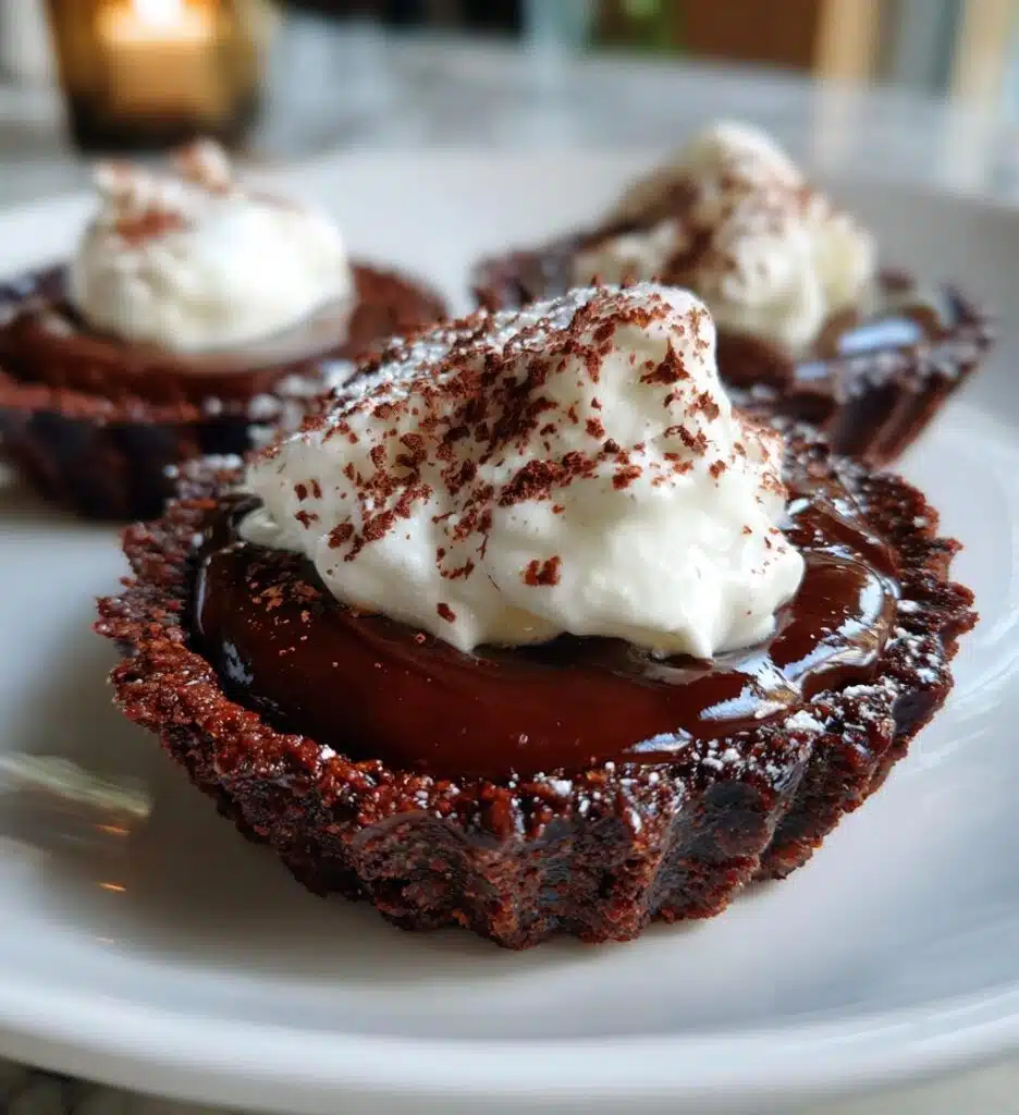 Christmas Chocolate Tartlets