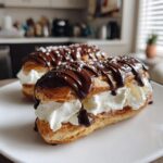 Christmas Chocolate Éclairs