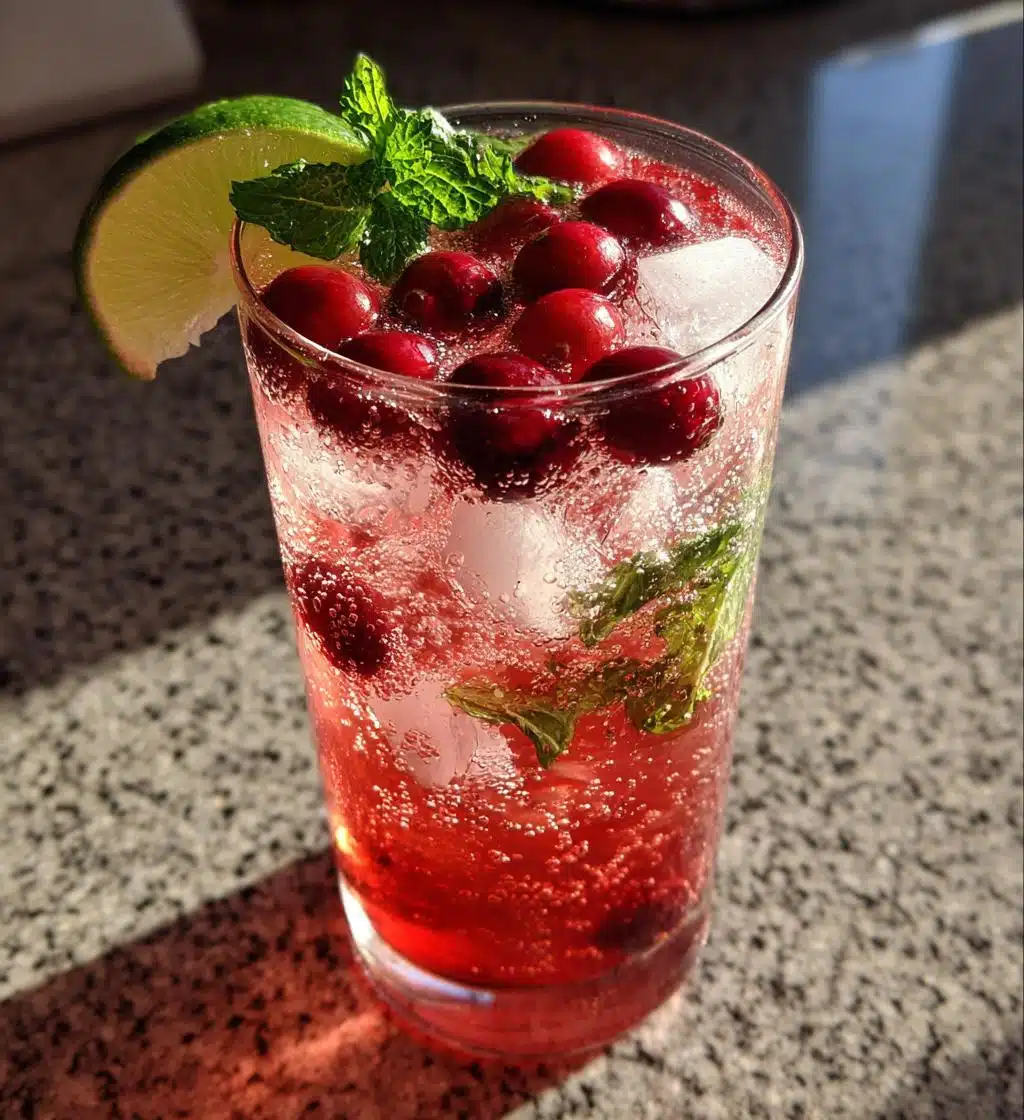 Christmas Cranberry Sparkler - detail 1