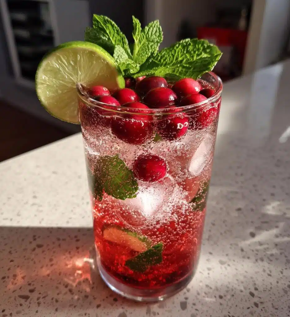 Christmas Cranberry Sparkler