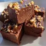 Christmas Dark Chocolate Fudge