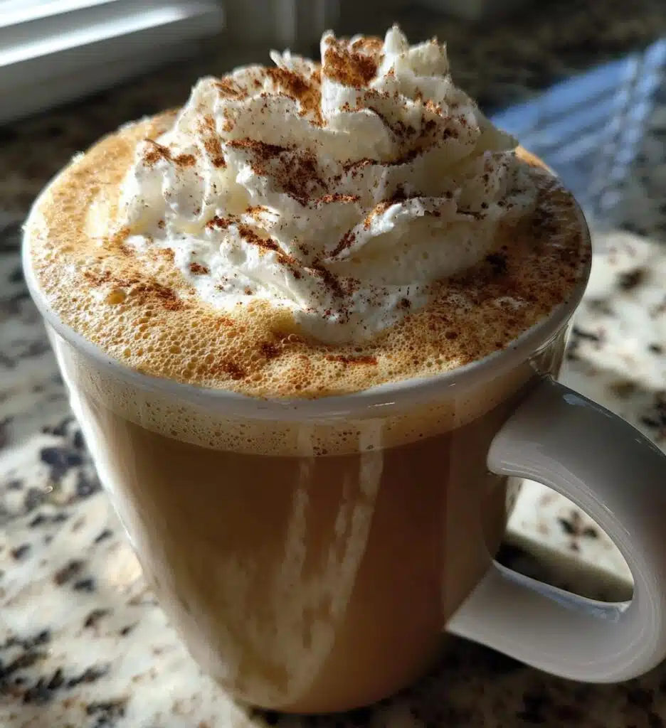 Christmas Eggnog Latte