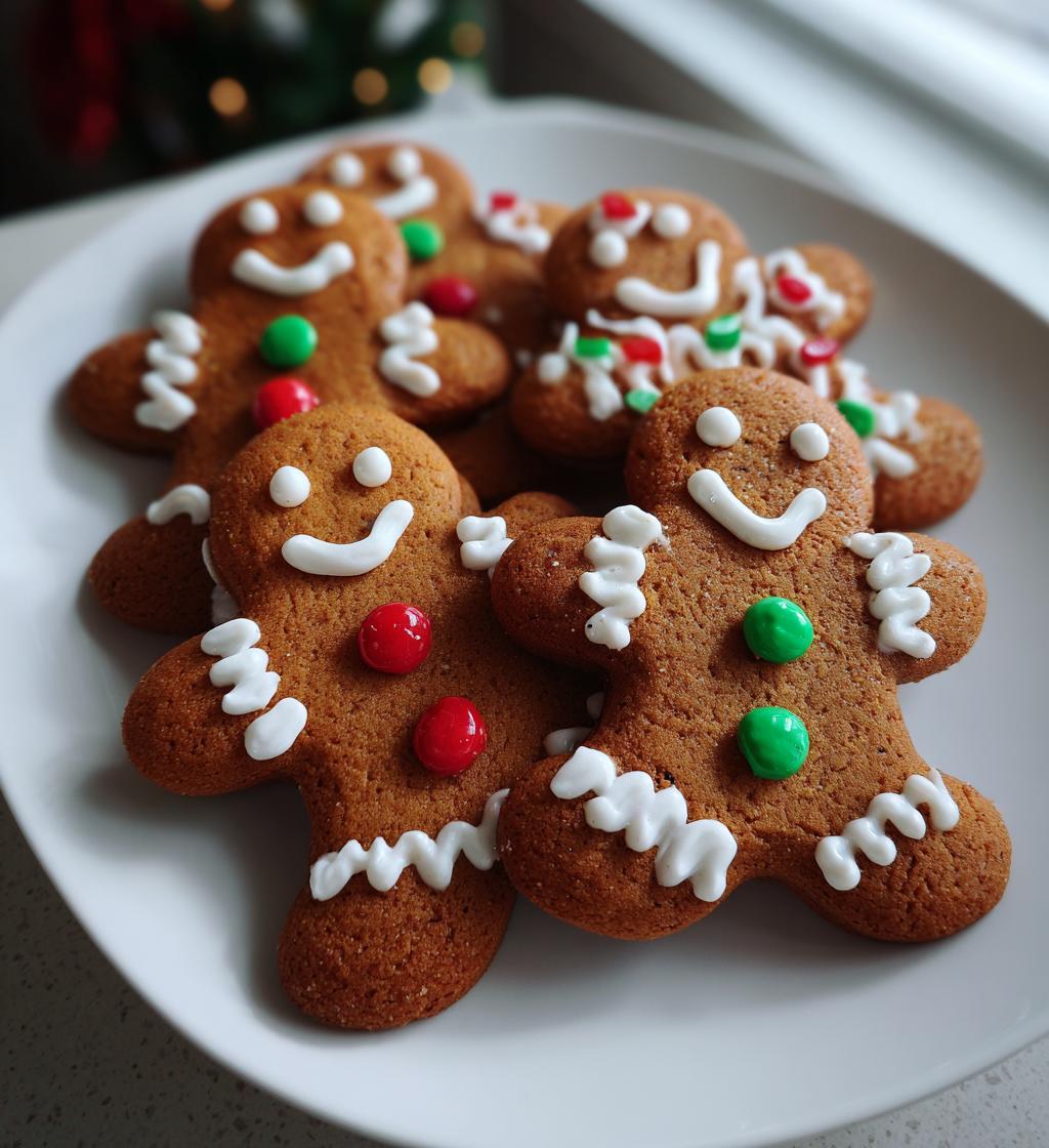 Christmas Gingerbread Men - detail 1