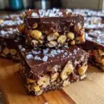 Christmas Hazelnut Chocolate Squares