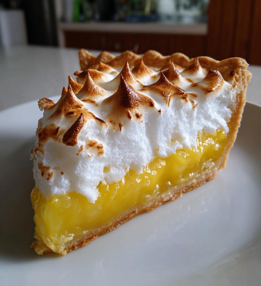 Christmas Lemon Meringue Pie