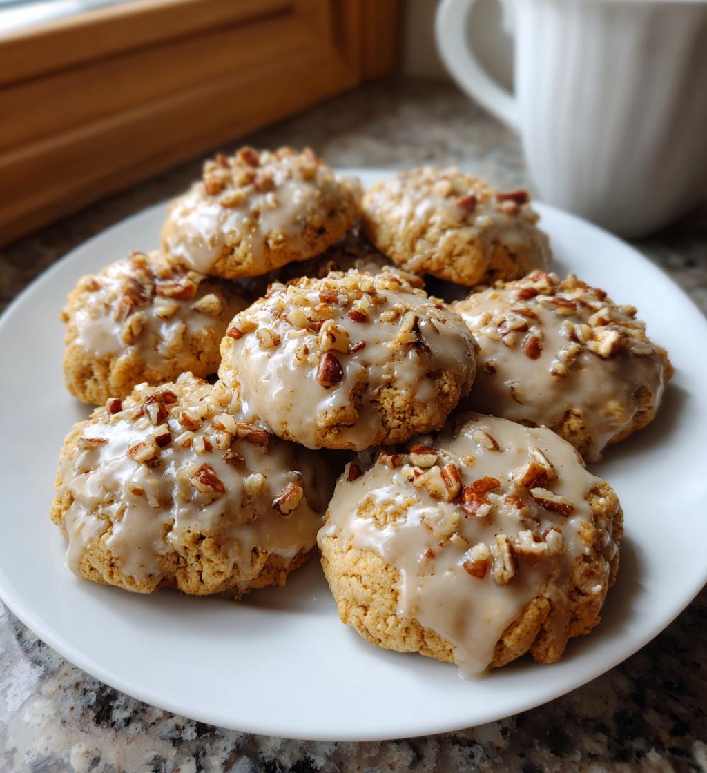 Christmas Maple Pecan Cookies - detail 1