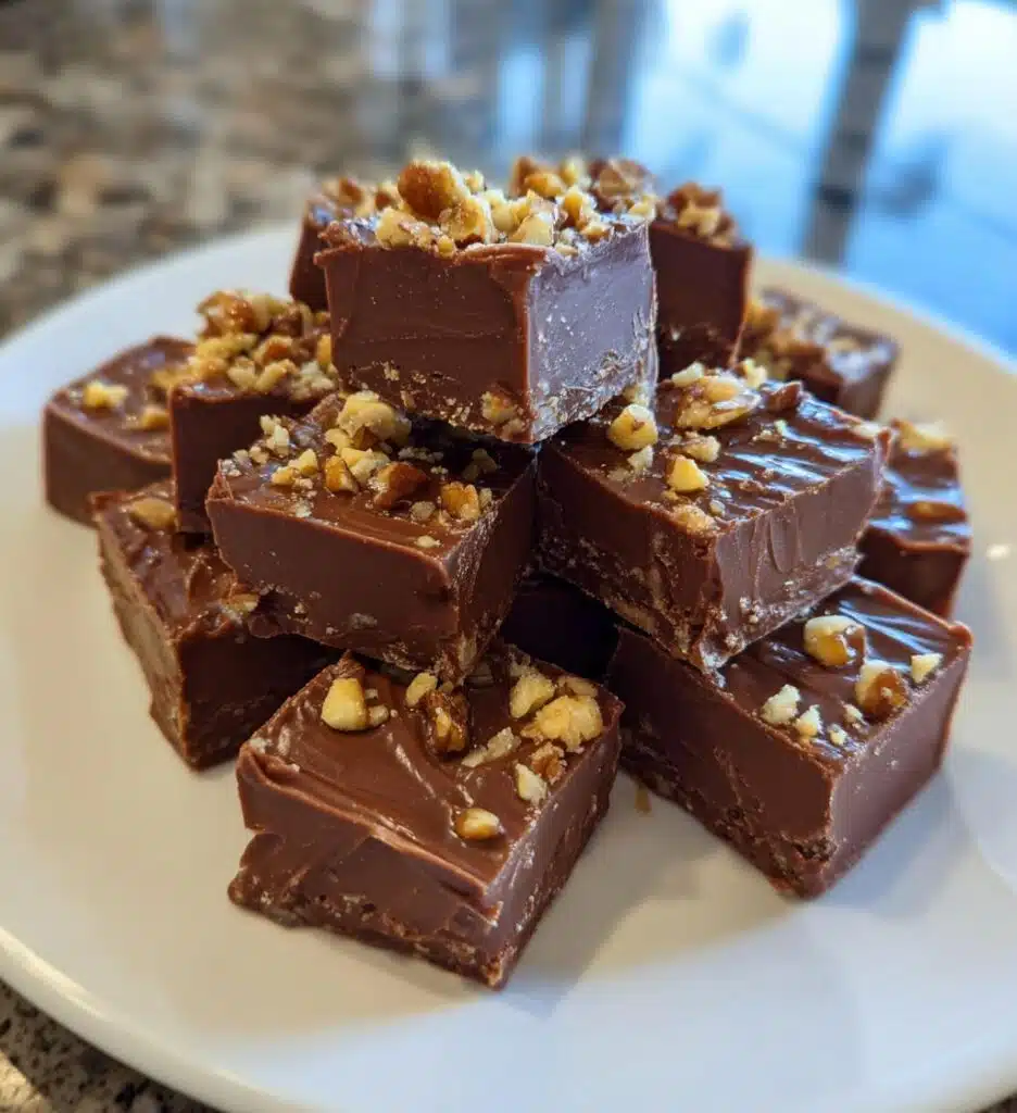 Christmas Mocha Fudge