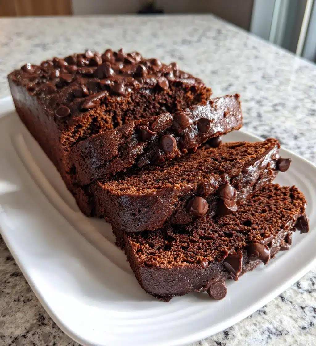 Christmas Mocha Loaf - detail 1