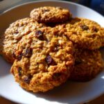 Christmas Oatmeal Raisin Cookies
