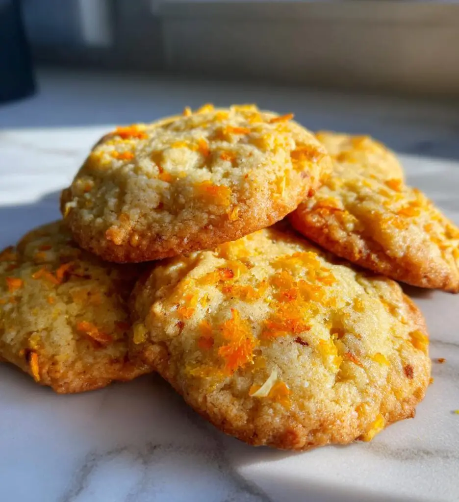Christmas Orange Zest Cookies