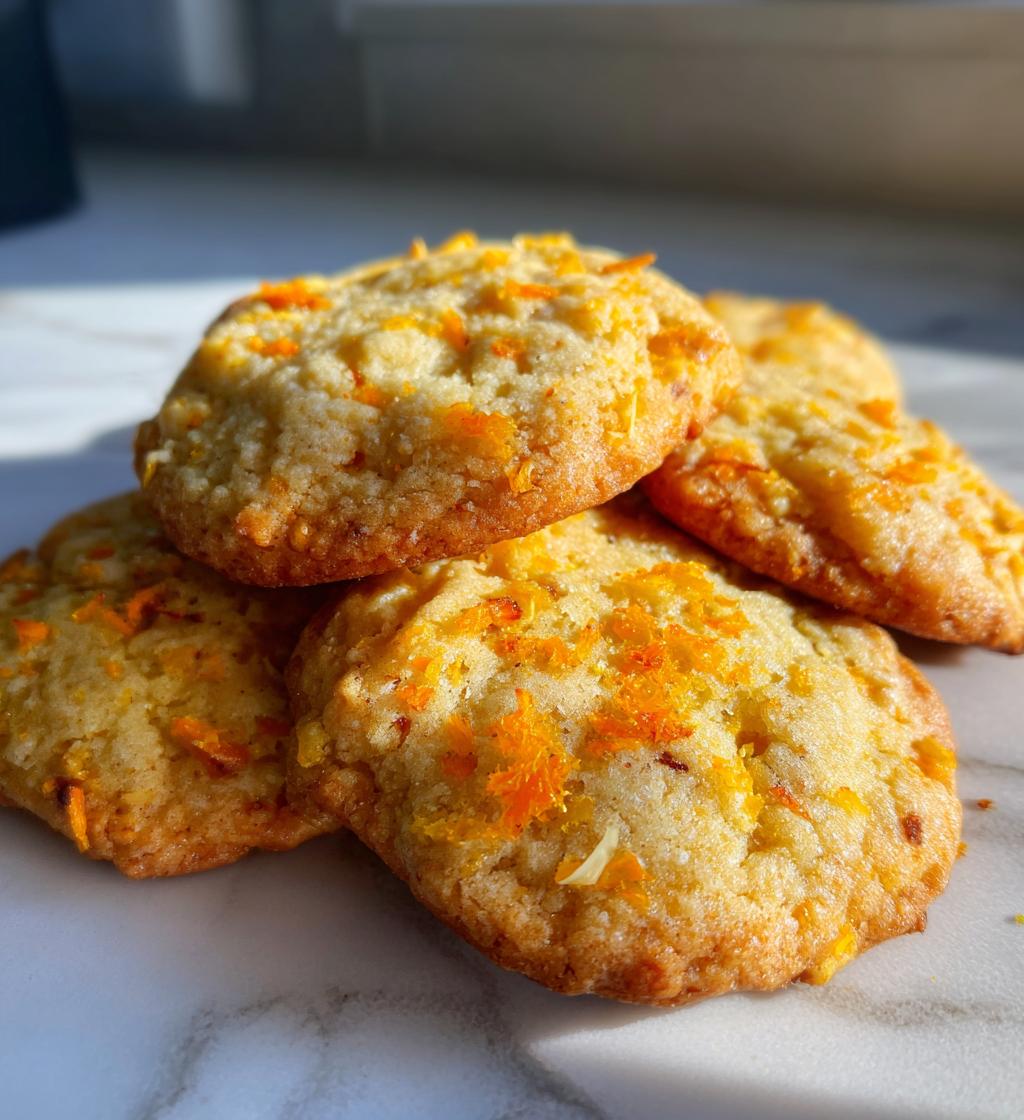 Christmas Orange Zest Cookies