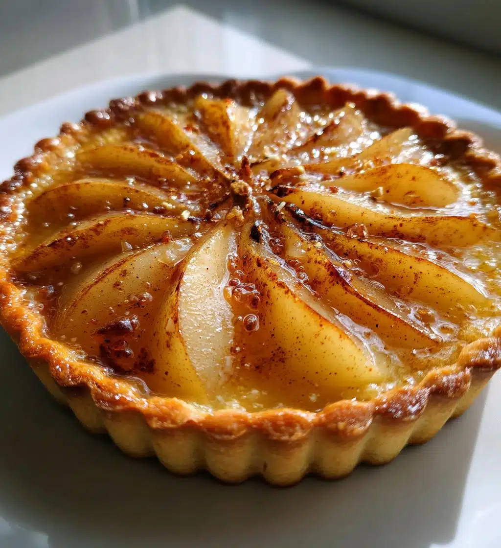 Christmas Pear Tart
