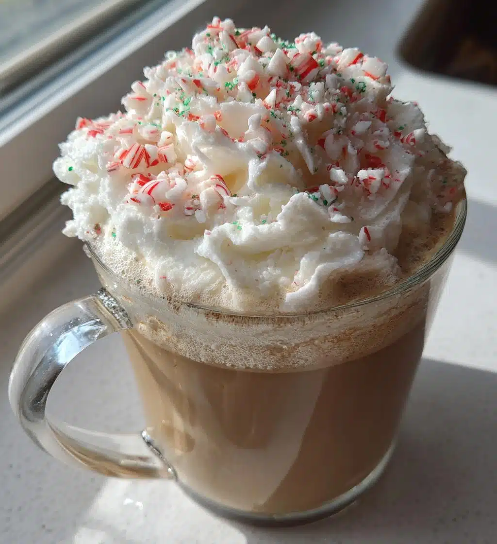 Christmas Peppermint Latte - detail 1