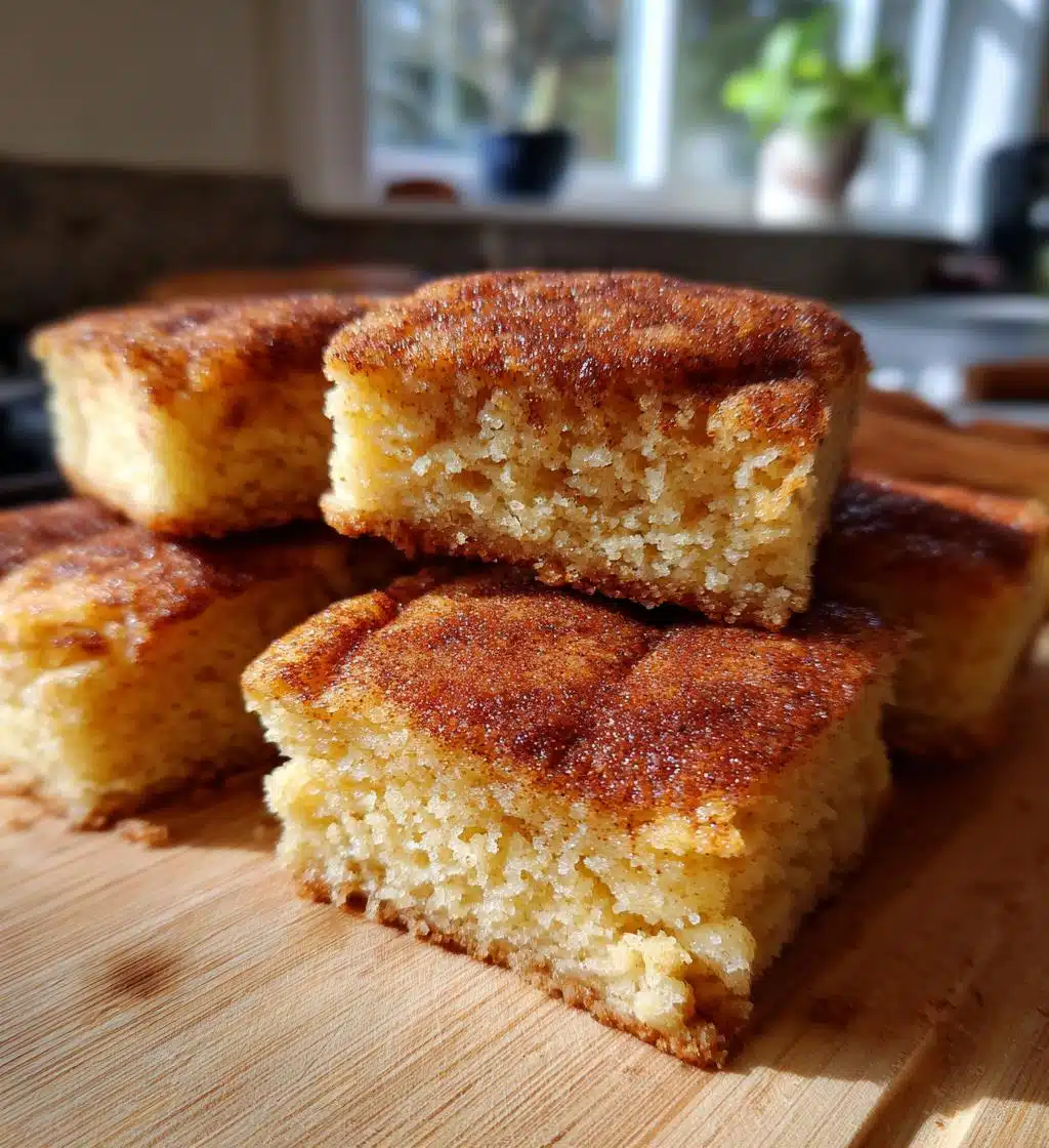 Christmas Snickerdoodle Bars - detail 1