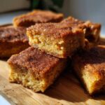 Christmas Snickerdoodle Bars