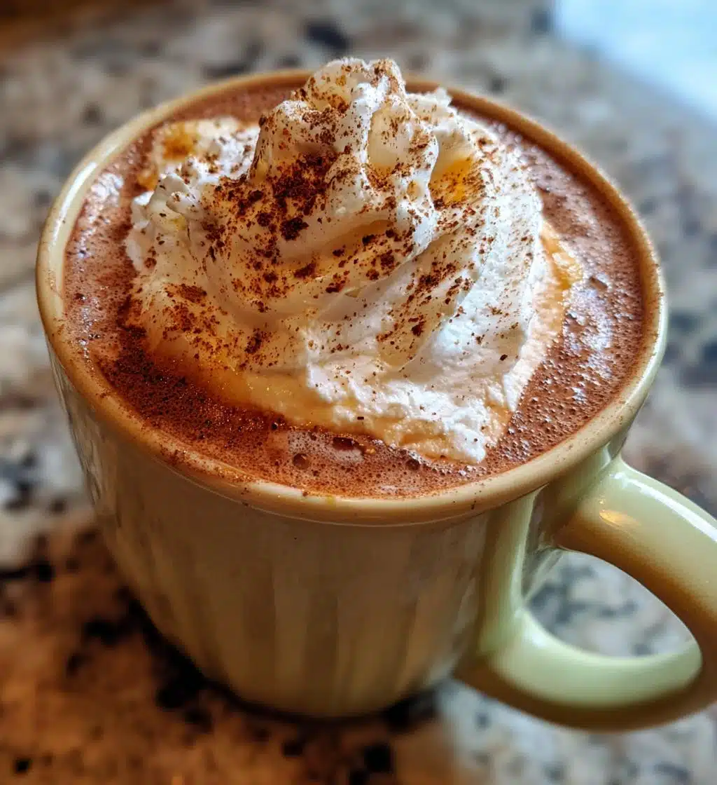 Christmas Spiced Hot Chocolate - detail 1