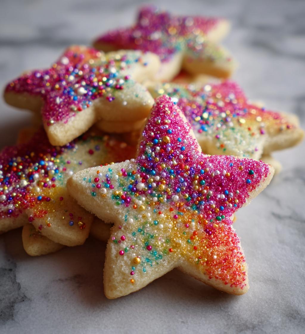 Christmas Sugar Cookie Stars - detail 1