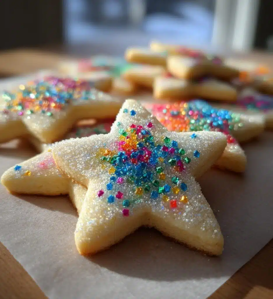 Christmas Sugar Cookie Stars