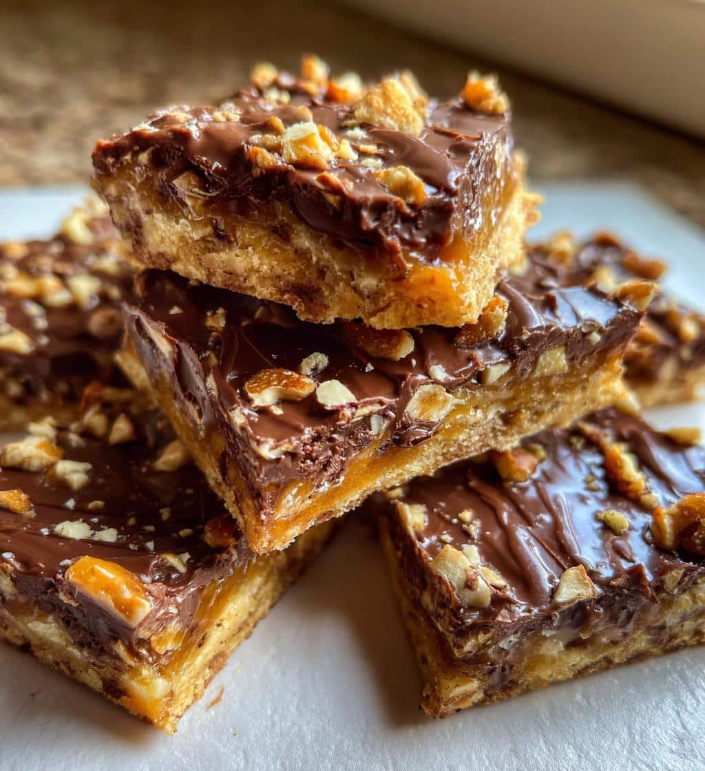 Christmas Toffee Squares