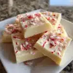 Christmas White Chocolate Fudge
