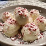 Christmas White Chocolate Truffles