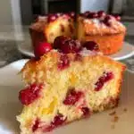 Cranberry Orange Christmas Cake