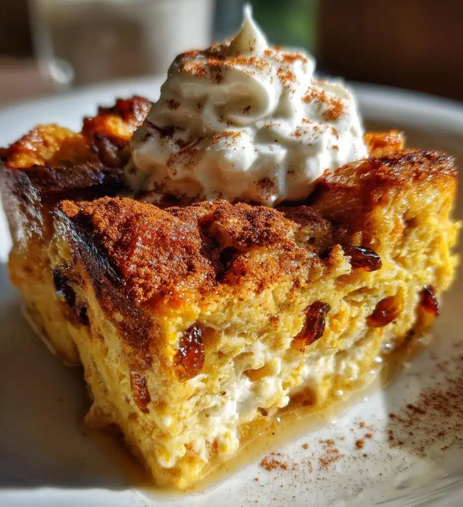 Eggnog Bread Pudding – Christmas Style