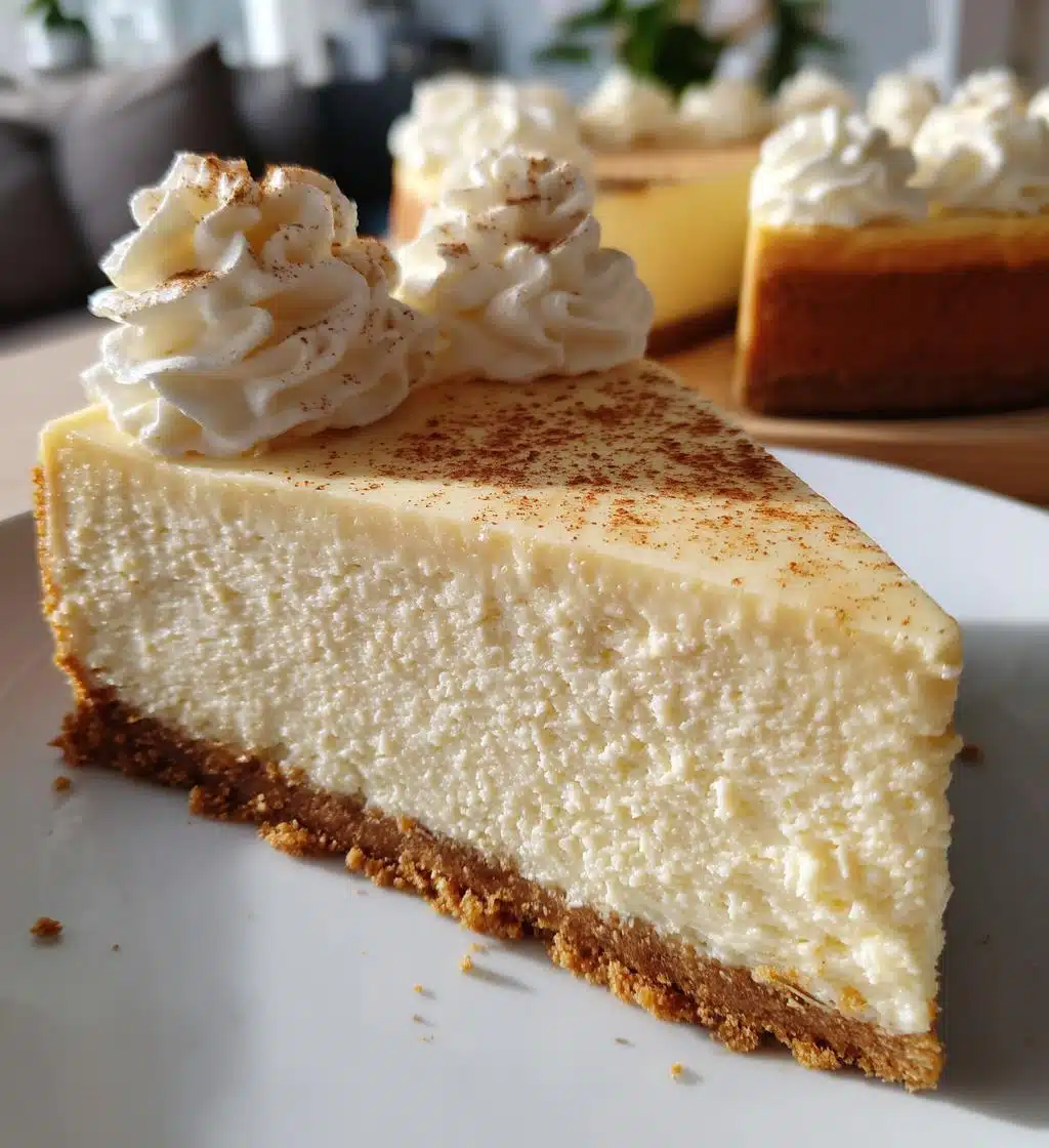 Eggnog Cheesecake Christmas Style - detail 1