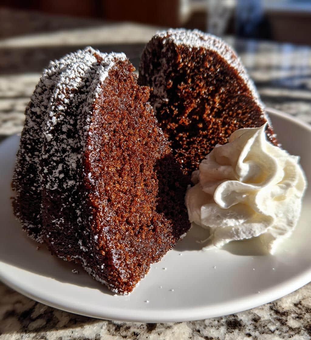 Gingerbread Bundt Cake for Christmas