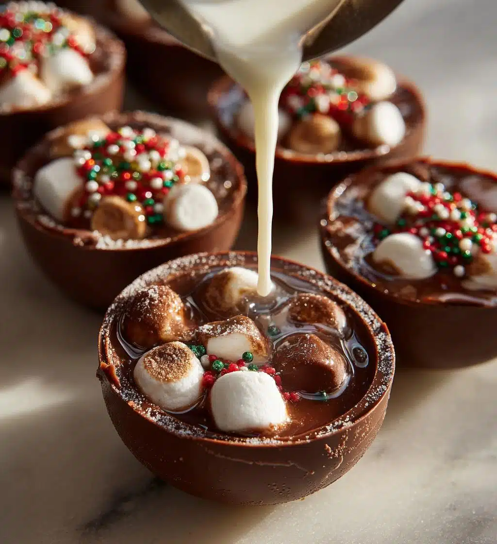 Hot Cocoa Bombs for Christmas - detail 1