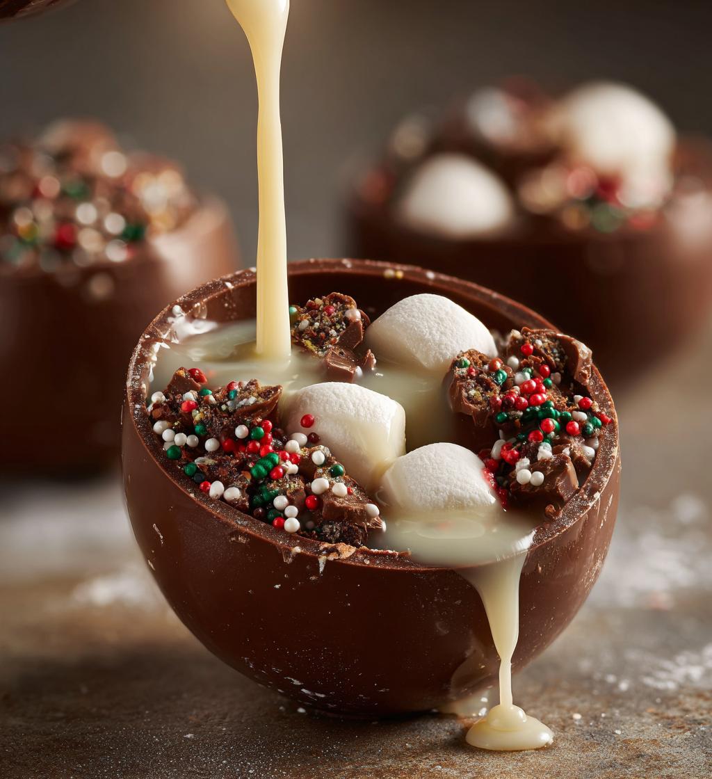Hot Cocoa Bombs for Christmas